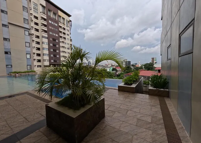 Апарт-отель 5 Spacious Studio's With Pool Near Sm & Ayala *