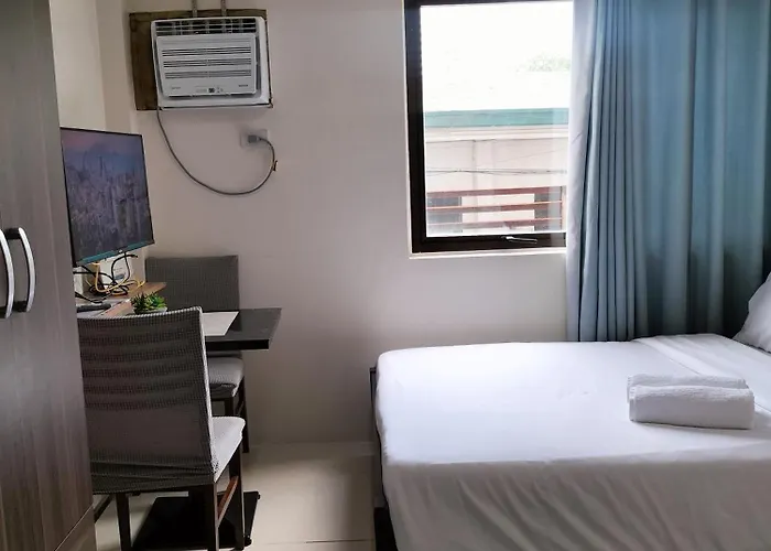 5 Spacious Studio's With Pool Near Sm & Ayala Апарт-отель Себу